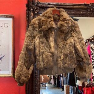 Brown Real Fur Jacket